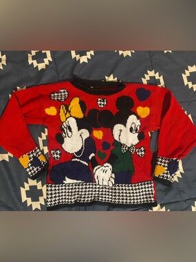 Vintage Mickey & Minnie Sweater